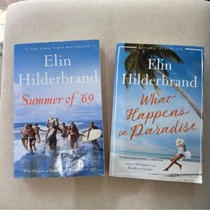 Elin Hilderbrand Book Set - Summer of 69 and What Happens in Paradise Paperback